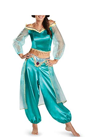 disfraz mujer princesas jasmin jazmine aladdin disney princesa cosplay jazmin