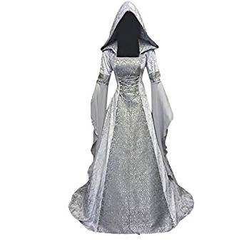 disfraz mujer princesa blanco gotico