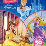 libro para colorear princesas disney